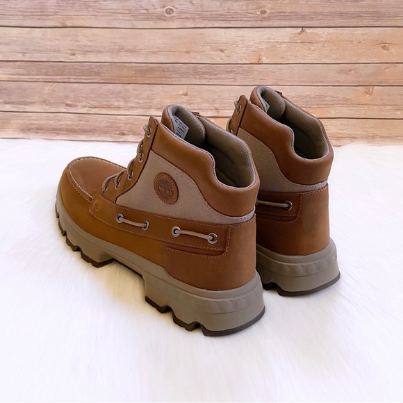 Timberland Men’s TBL Originals Ultra Chukka Boots In Rust - Picture 2 of 7